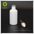 30ml wholesale empty white essential oil glass dropper bottle glass cosmetics jar bottle